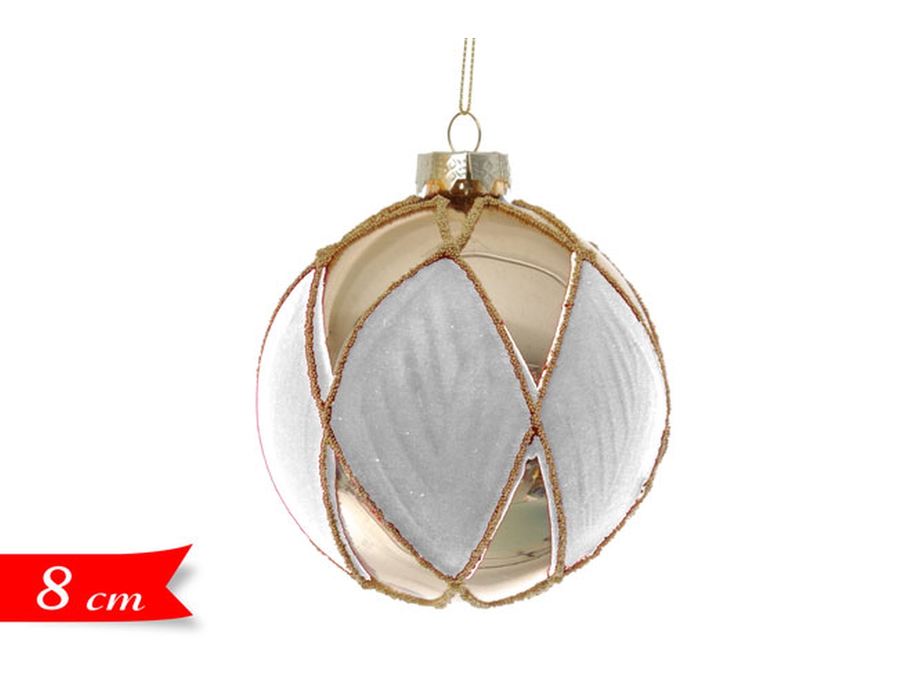 PALLA VETRO 8CM 593258