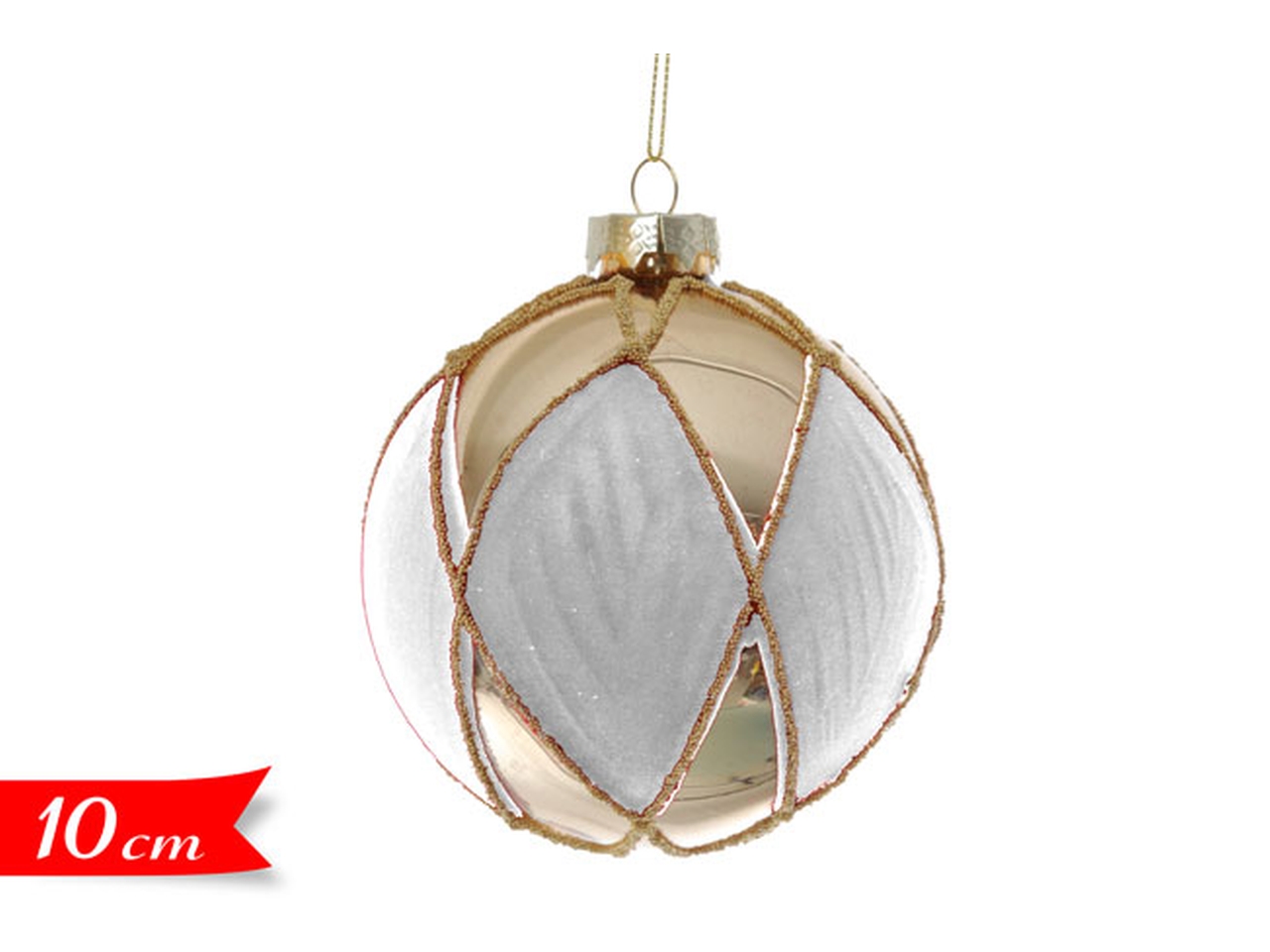 PALLA VETRO 10CM 593259