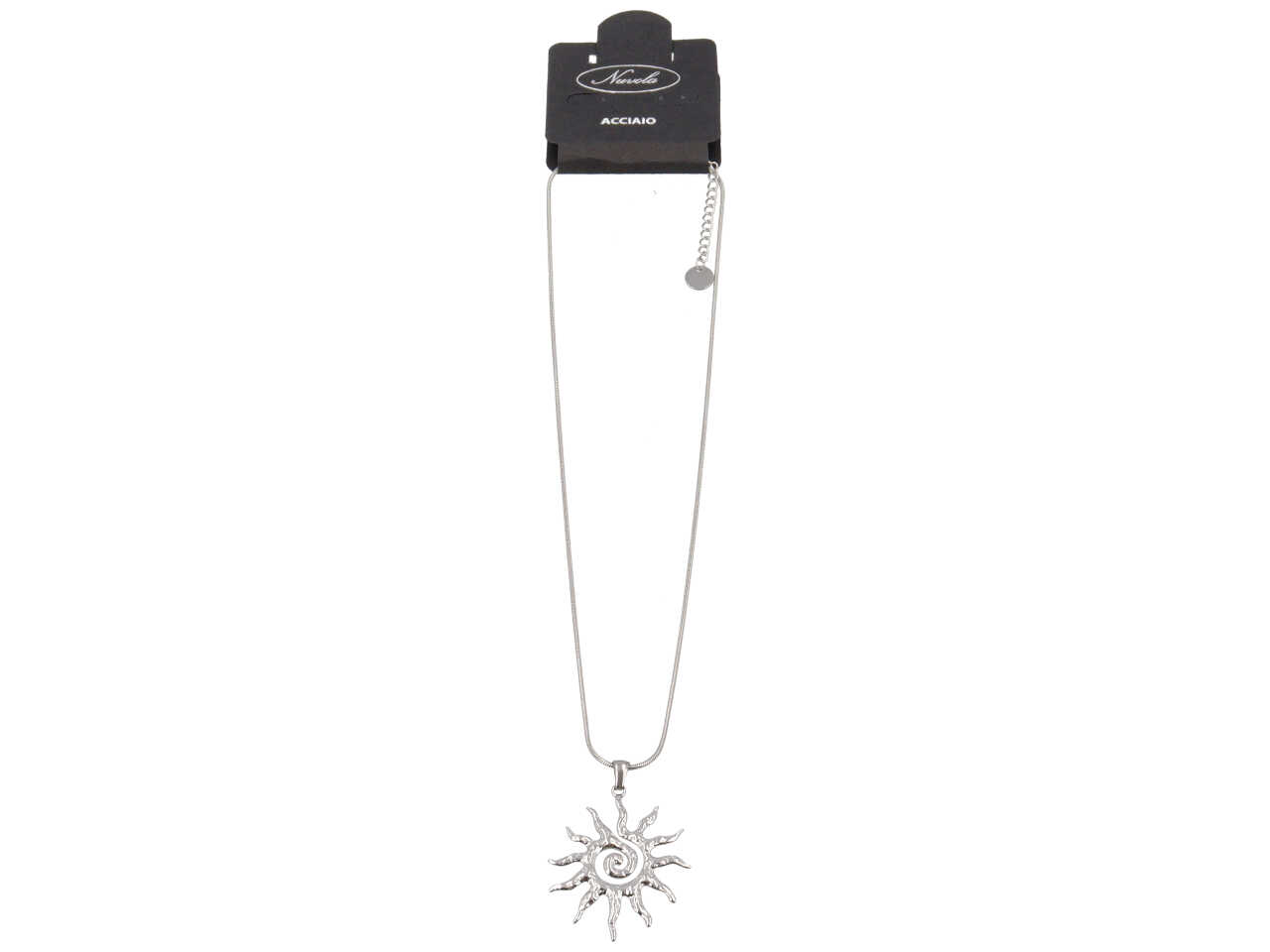 COLLANA GIROCOLLO CON SOLE STILIZZATO DK3853 COLLANA GIROCOLLO CON SOLE STILIZZATO DK3853