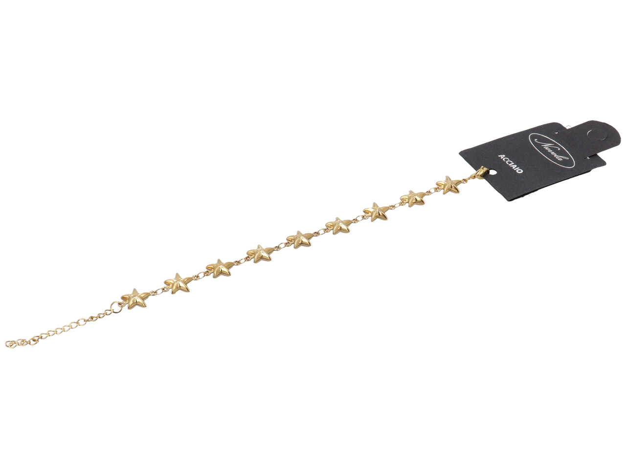 BRACCIALETTO 9 STELLE 3D ORO DK2819SG