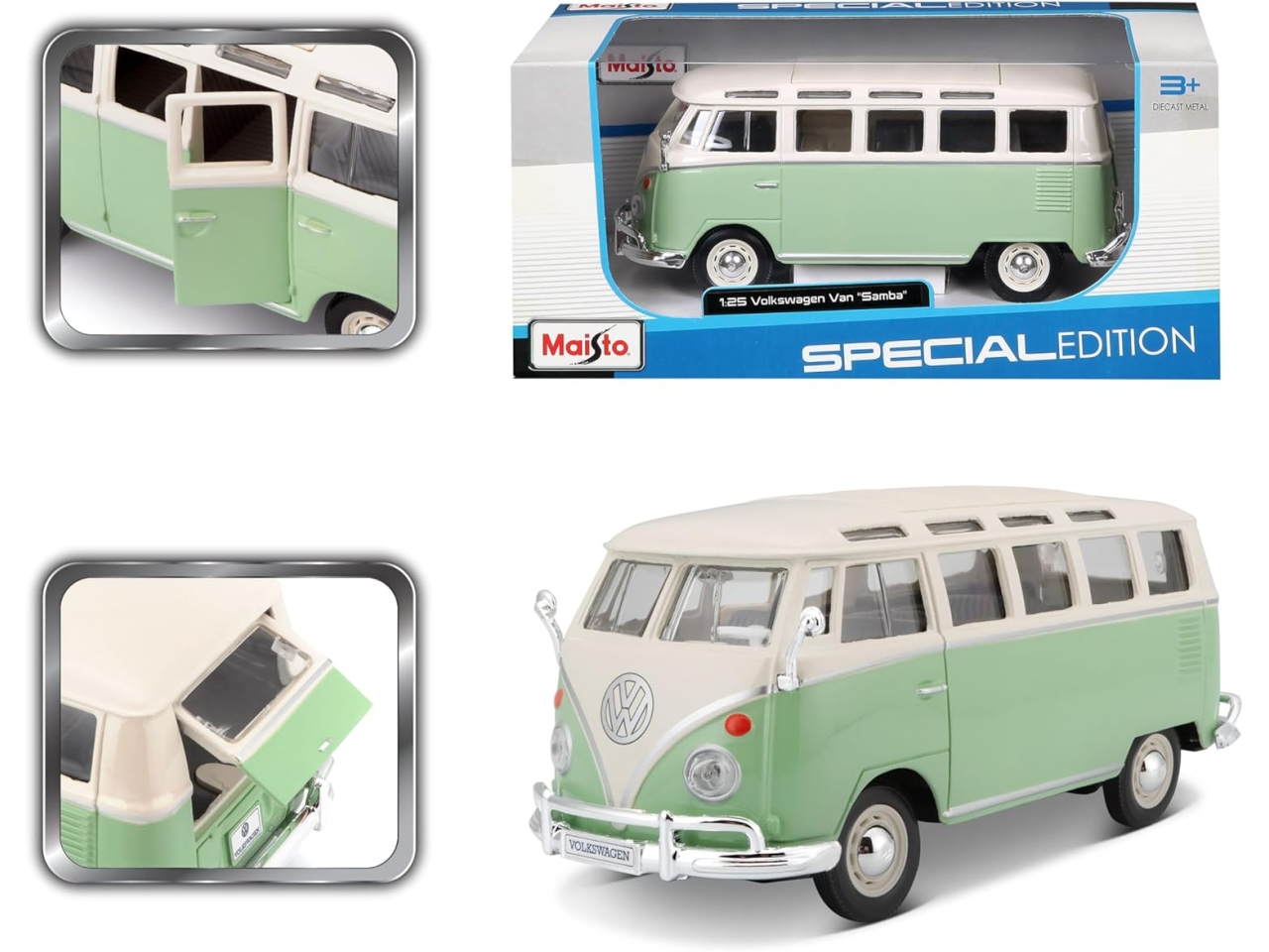 AUTO VOLKSWAGEN VAN SAMBA SCALA 1:25 31956 GN