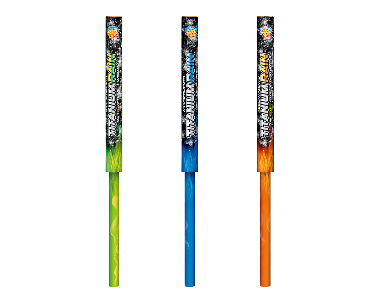 BENGALA TITANIUM RAIN CONFEZIONE DA 3 PZ- 0207M