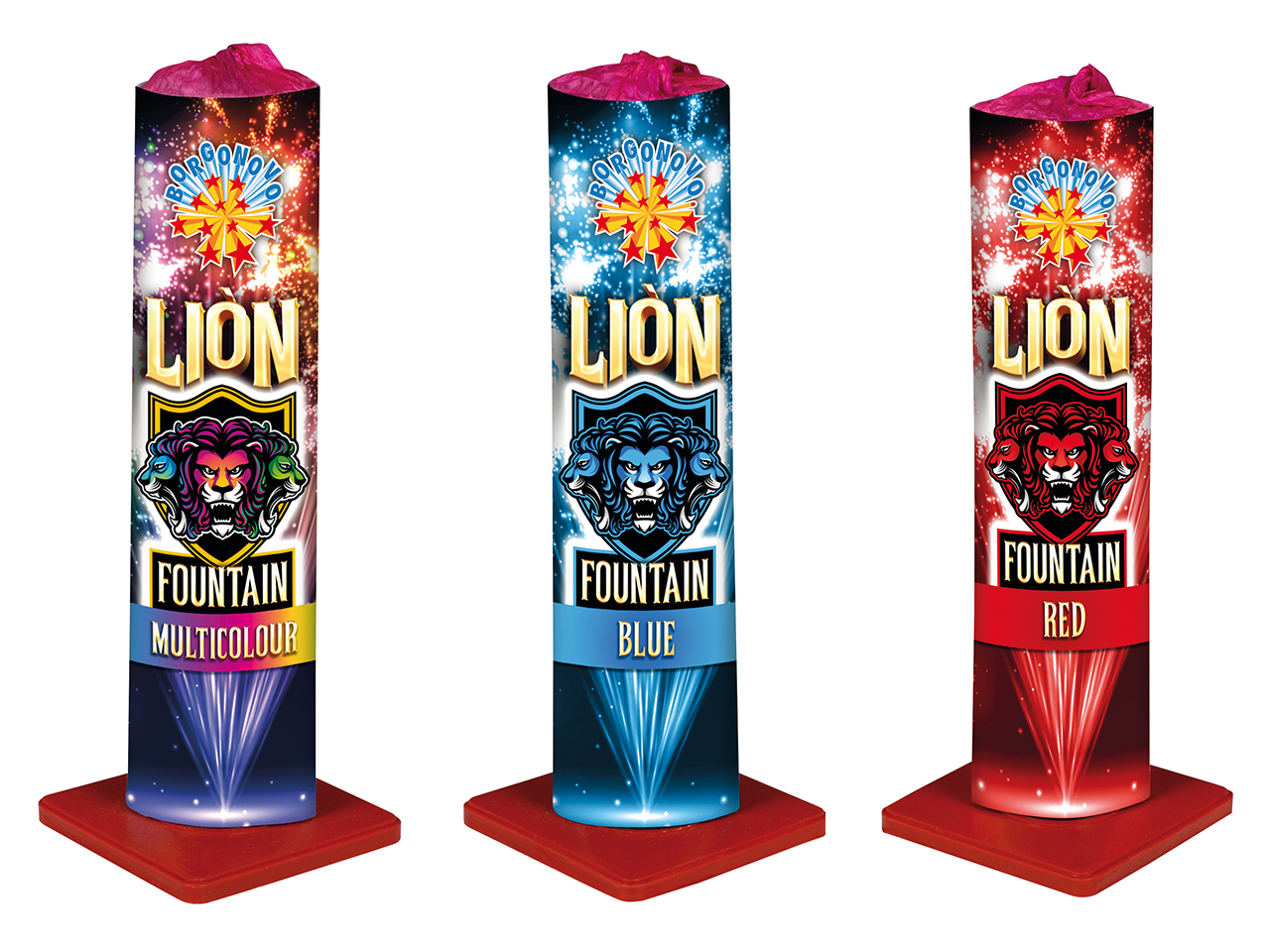 FONTANA LION CONFEZIONE DA 3 PEZZI 0229M