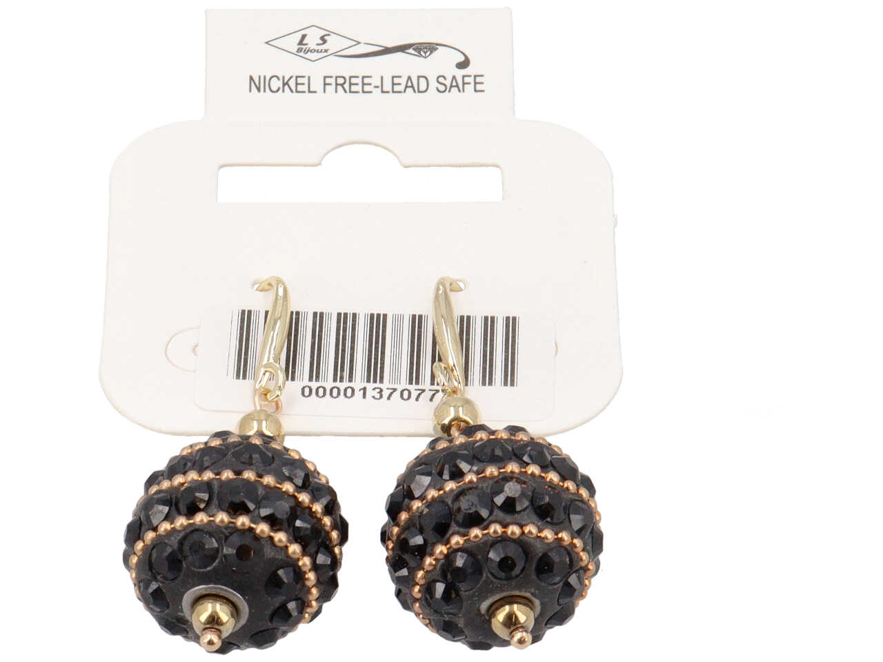 ORECCHINI RAME CERAMICA E CRISTALLO O 25221