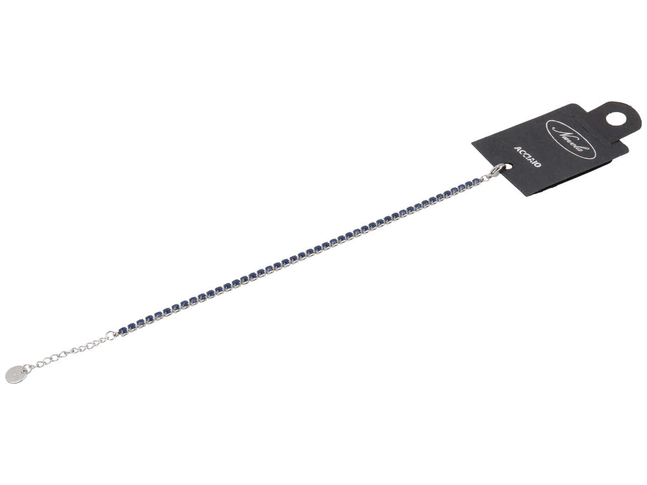 BRACCIALE TENNIS 1FILO BLU DK2250BL BRACCIALE TENNIS 1FILO BLU DK2250BL