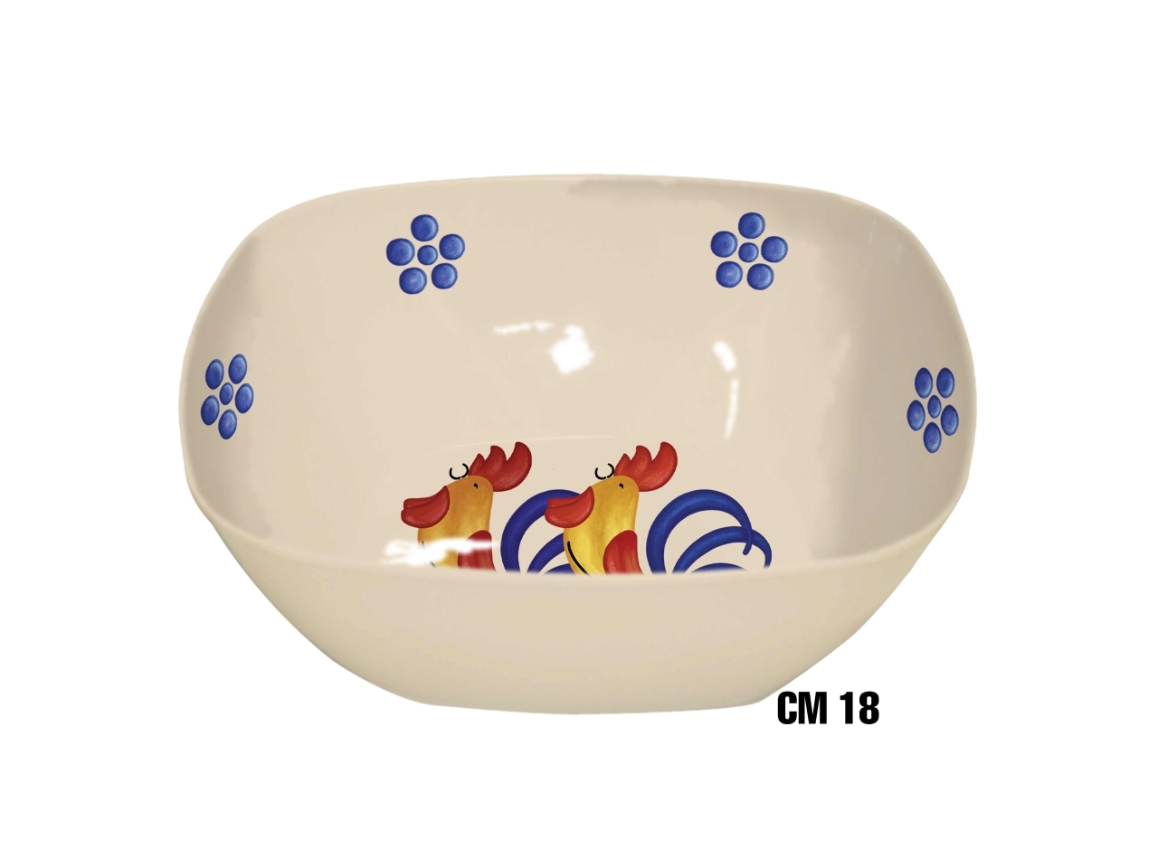 GALLI CESTINO QUADRO 18CM MELAM. ME-1645-1722 GALLI CESTINO QUADRO 18CM MELAM. ME-1645-1722