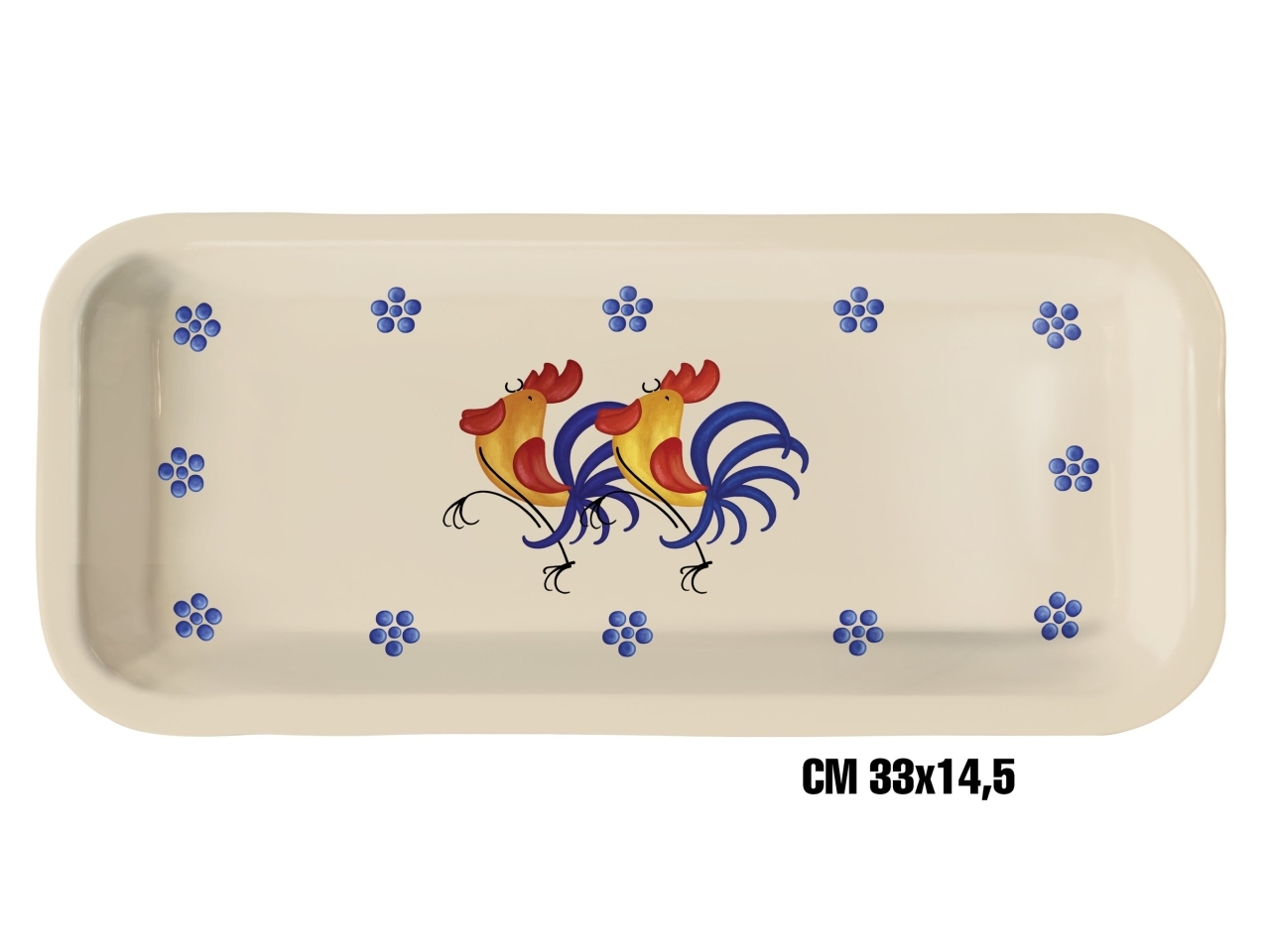 GALLI VASSOIO 33X14,5CM MELAMINA ME-1645-1778 GALLI VASSOIO 33X14,5CM MELAMINA ME-1645-1778