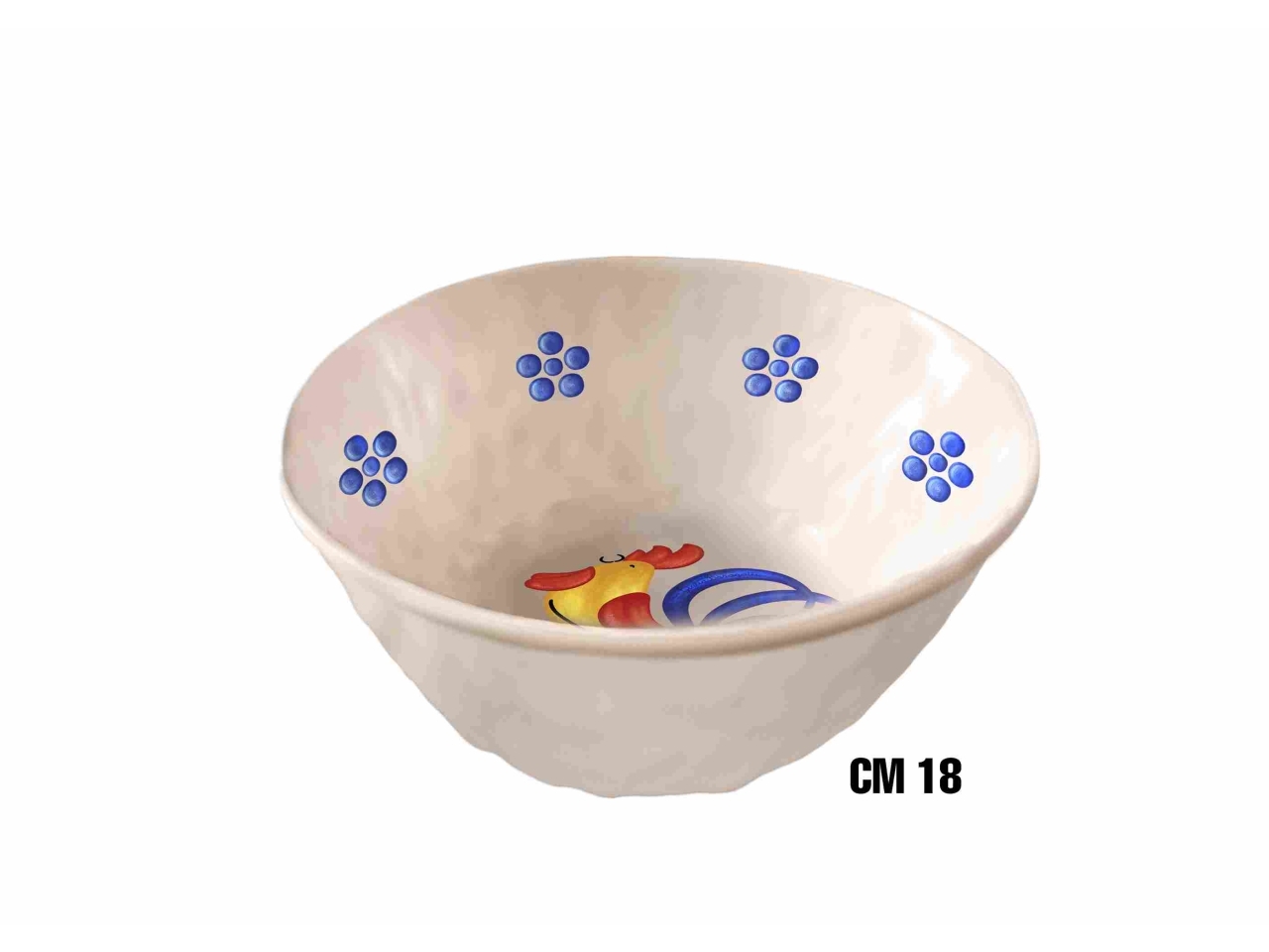 GALLO INSALATIERA 18XH.7,5CM MELAM. ME-1645-3310