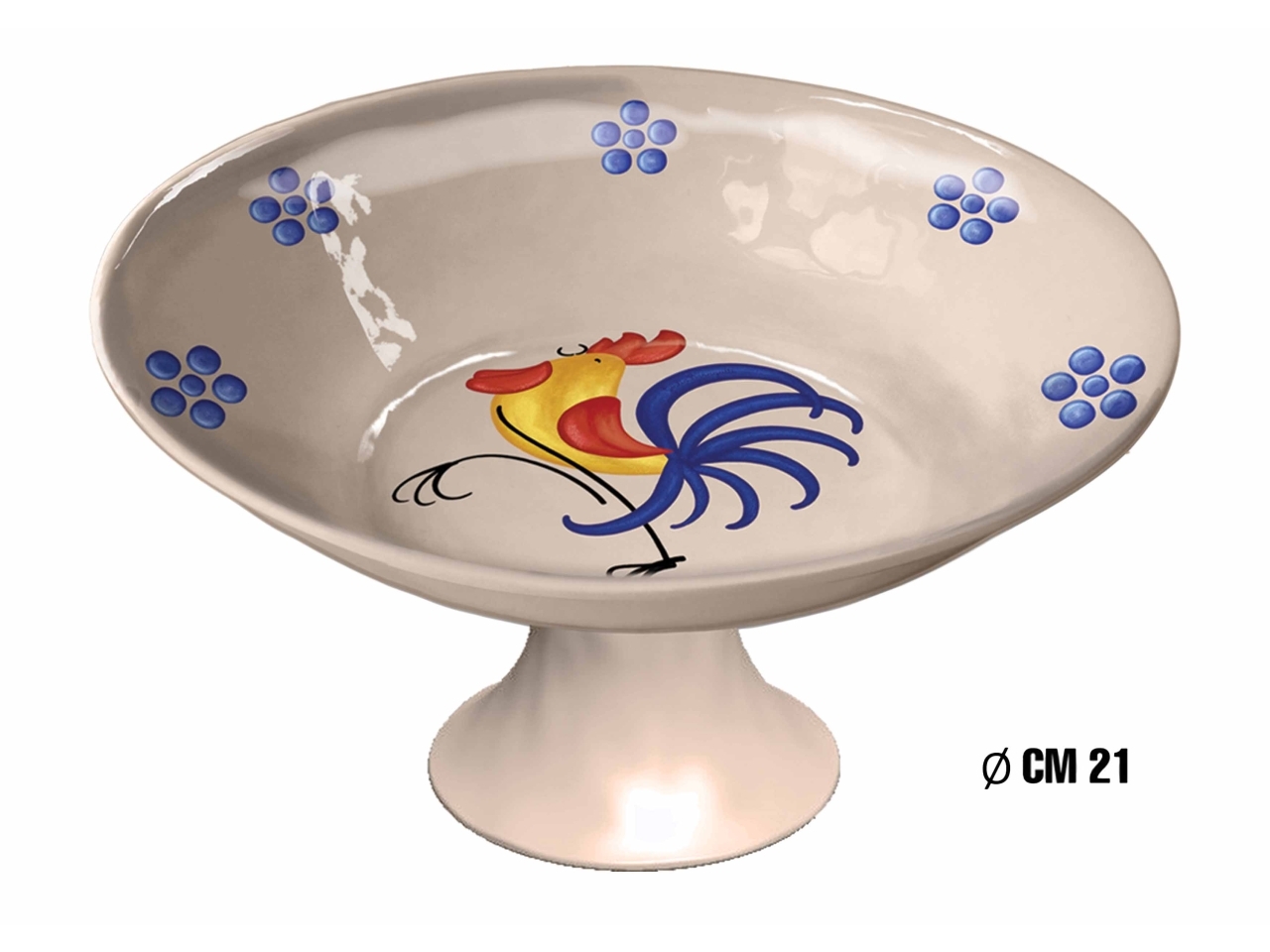 GALLO ALZATINA D.21CM MELAMINA ME-1645-3362 GALLO ALZATINA D.21CM MELAMINA ME-1645-3362