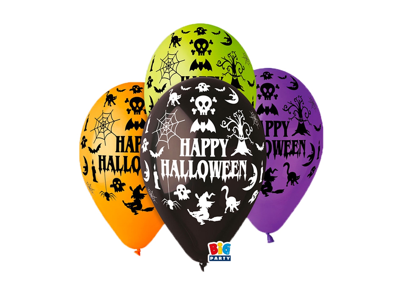 PALLONCINI HAPPY HALLOWEEN 33CM 50PZ 75564