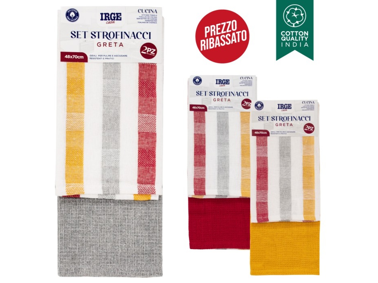 STROFINACCIO 48x70CM GRETA 2PZ STR6222A