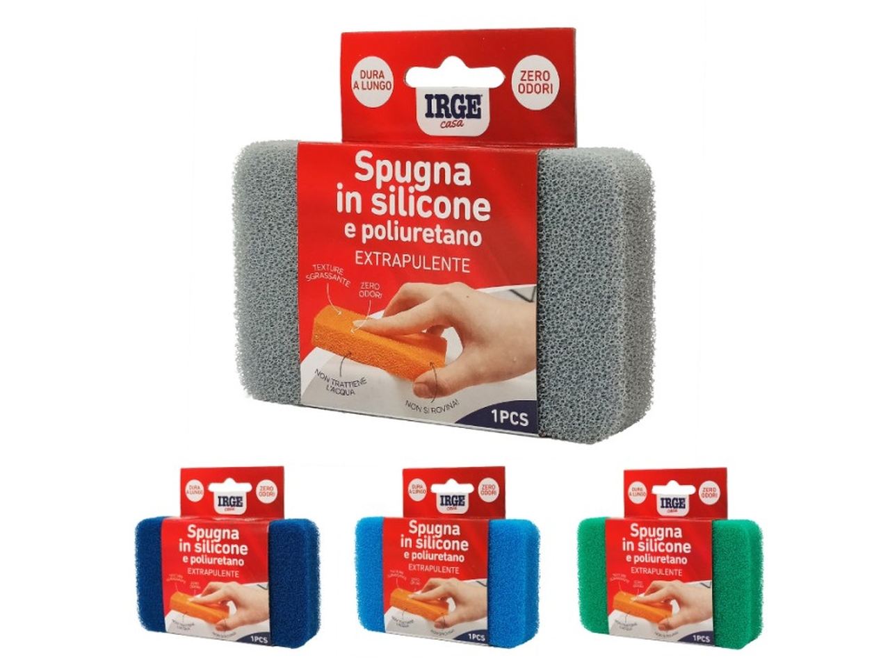 SPUGNA SILICONE E POLIURETANO SPU6820A