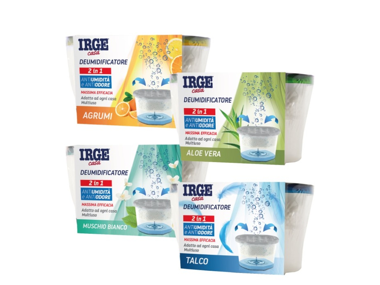 IRGE DEUMIDIFICATORE 400ML PROFUMI ASS. DEU7332A