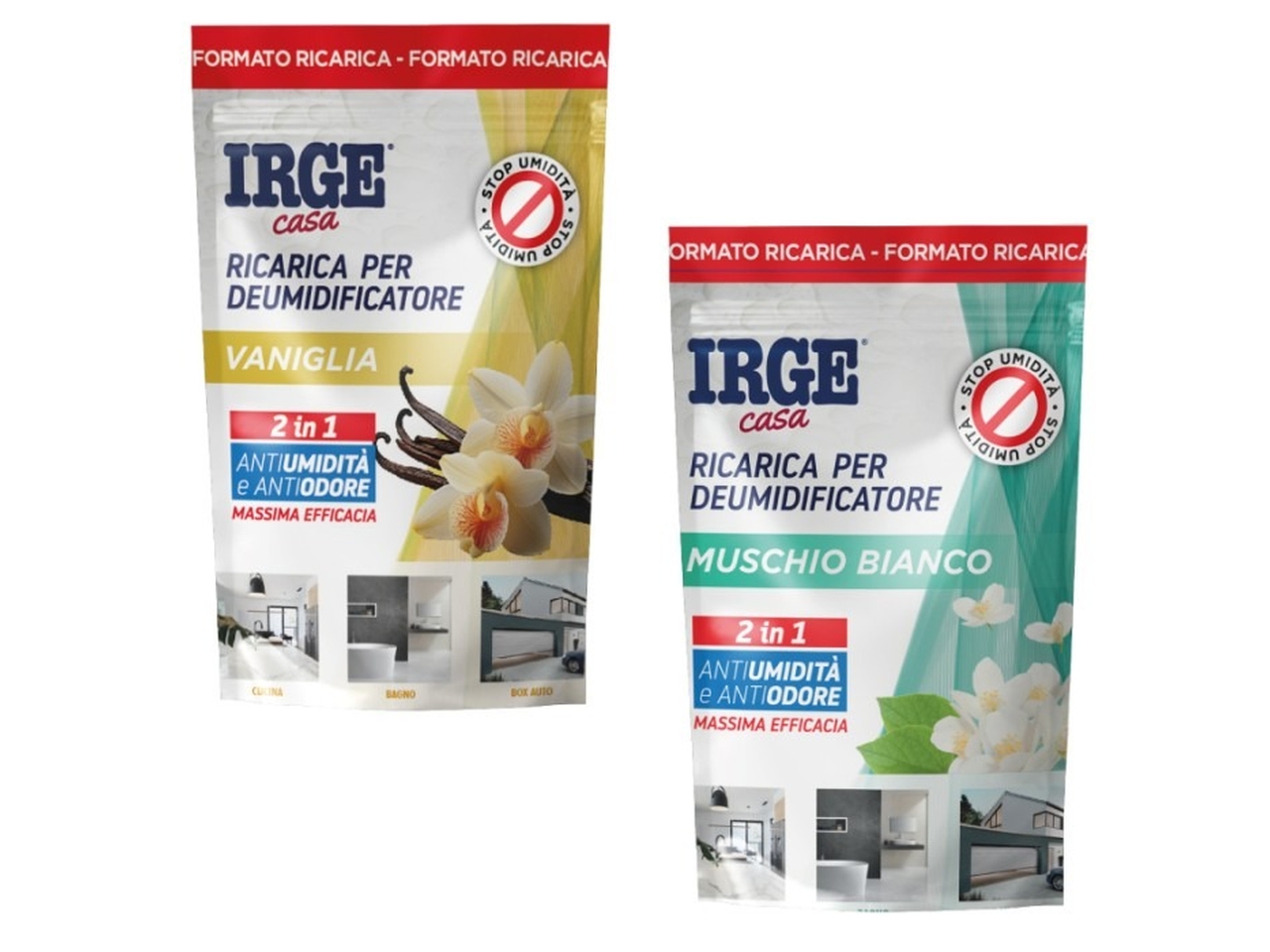 RICARICA DEUMIDIFICATORE 450GR MUSCHIO B. DEU7301A