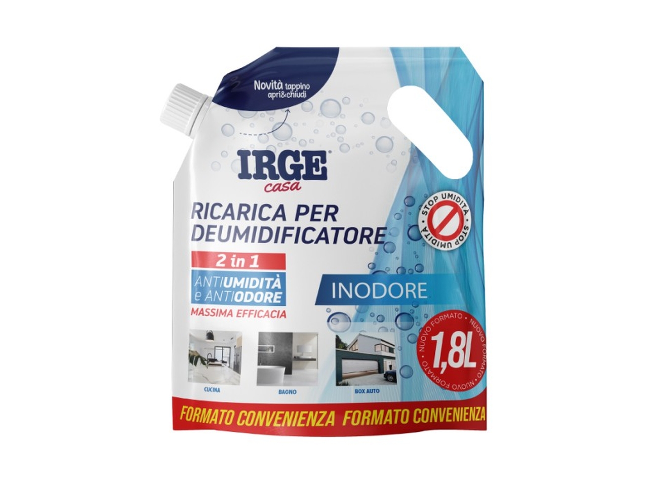 RICARICA DEUMIDIFICATORE 1,8L INODORE DEU7302A