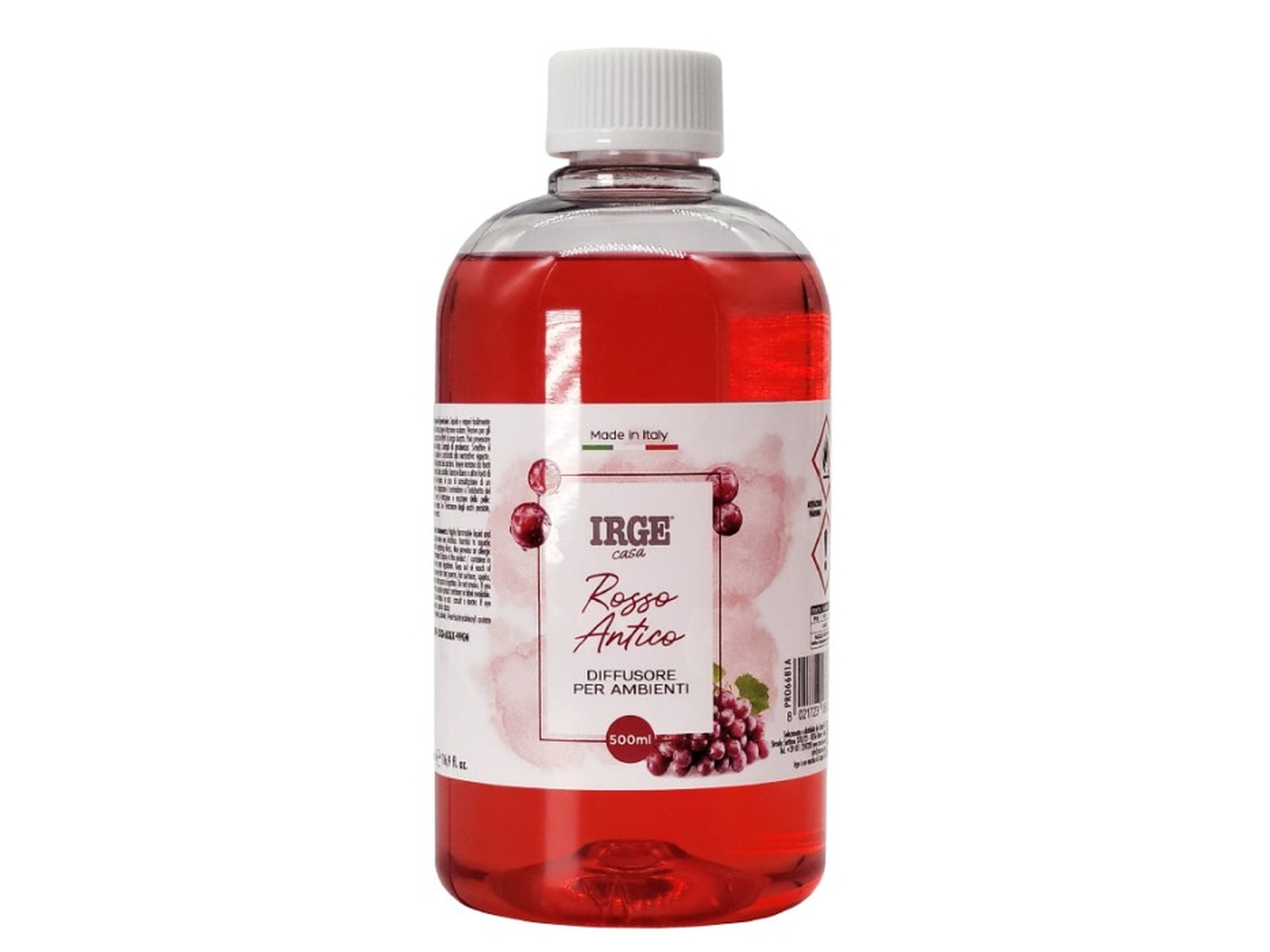 DIFFUSORE RICARICA 500ML ROSSO PRO6681A