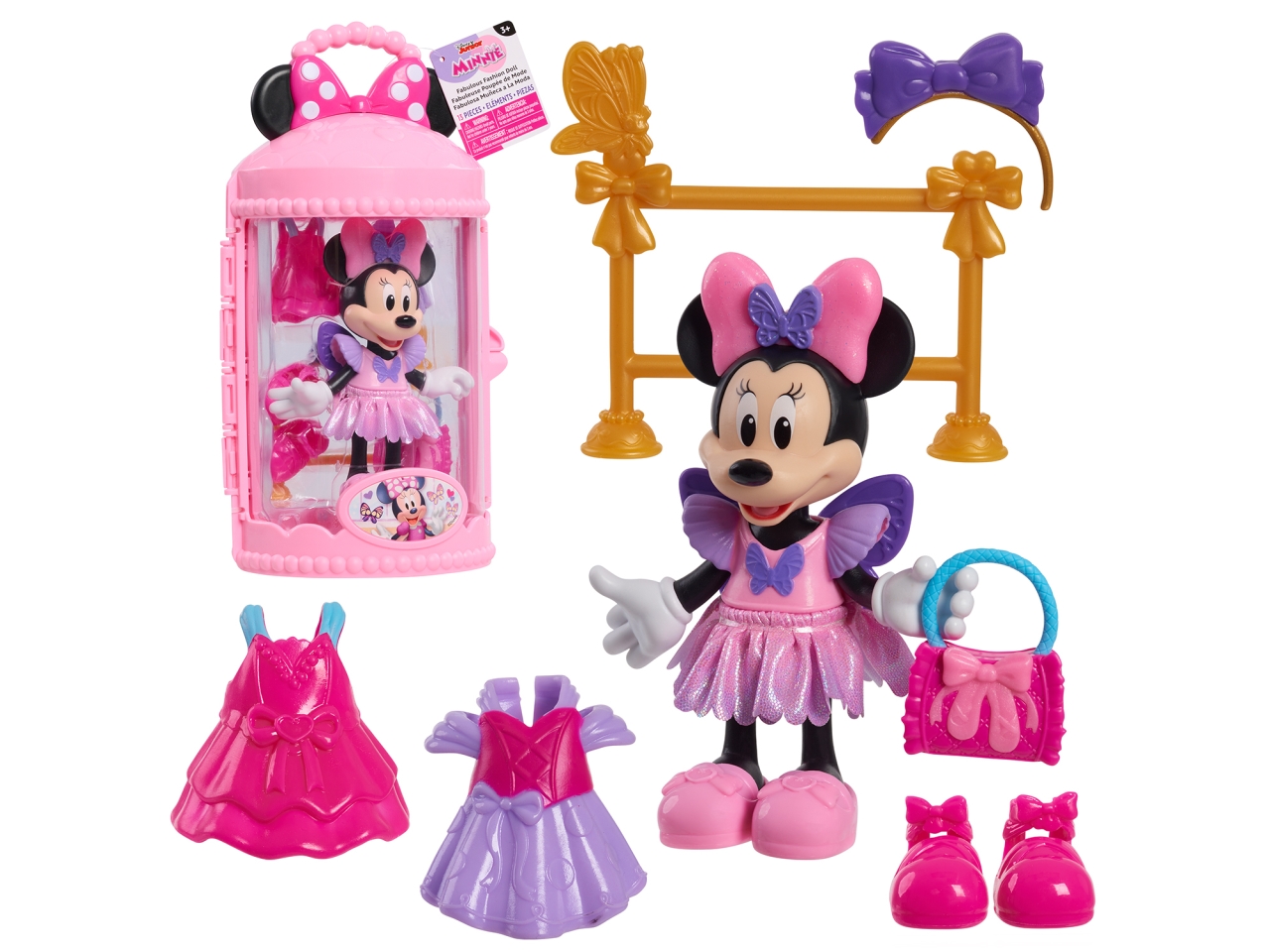 MINNIE MOUSE BALLERINA C/BORSA ROSA 88198 $ MINNIE MOUSE BALLERINA C/BORSA ROSA 88198 $