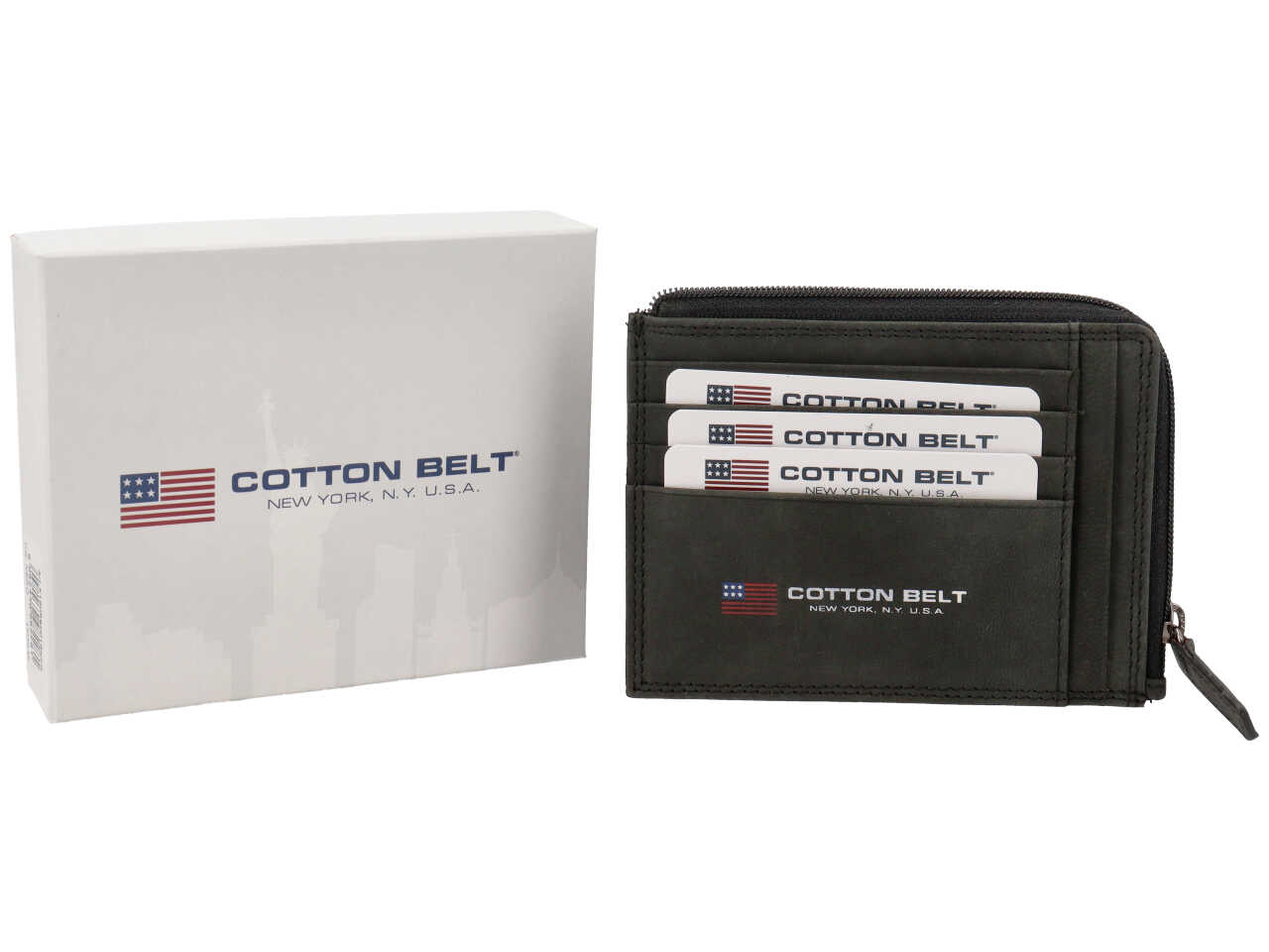 COTTON BELT PORTACARTE NERO K19059P018NER