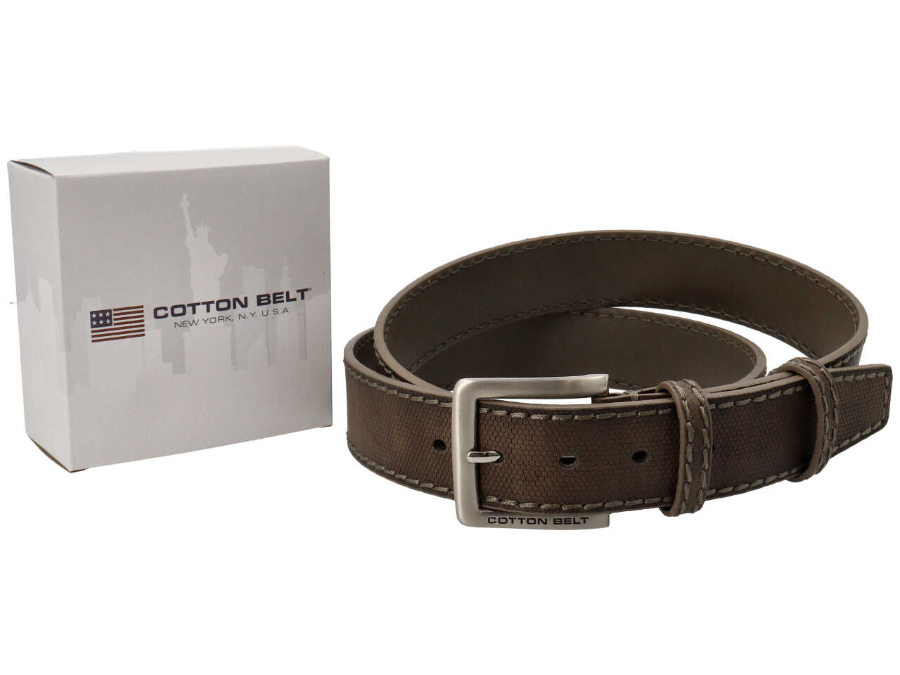 COTTON BELT CINTURA PELLE BRUCIATO C2192604029017