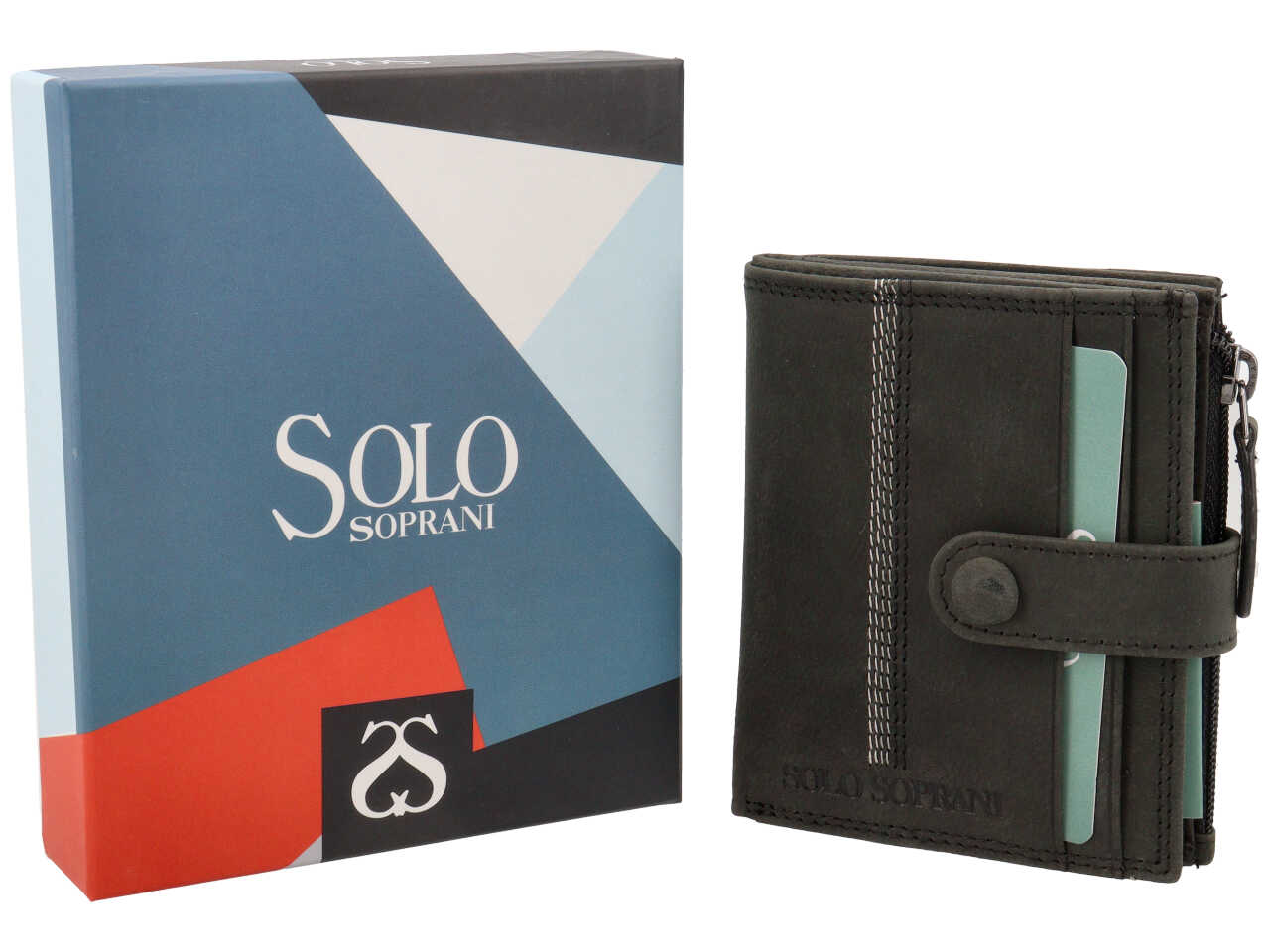 SOLO SOPRANI TASCONCINO NERO K35408P042NER