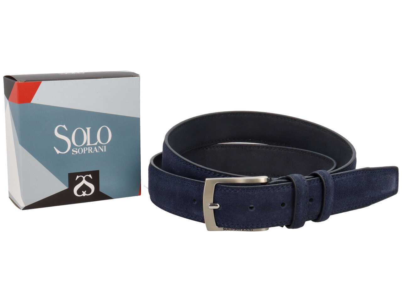 SOLO SOPRANI CINTURA PELLE BLU C235260C491050