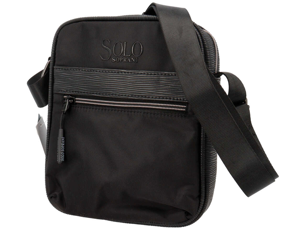 SOLO SOPRANI TRACOLLA UOMO NERO K35402B052NER