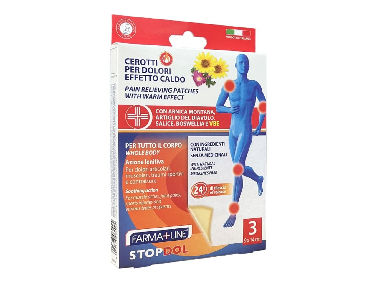 CEROTTI ARNICA RISCALDANTI 9x14CM 3PZ CER6292A