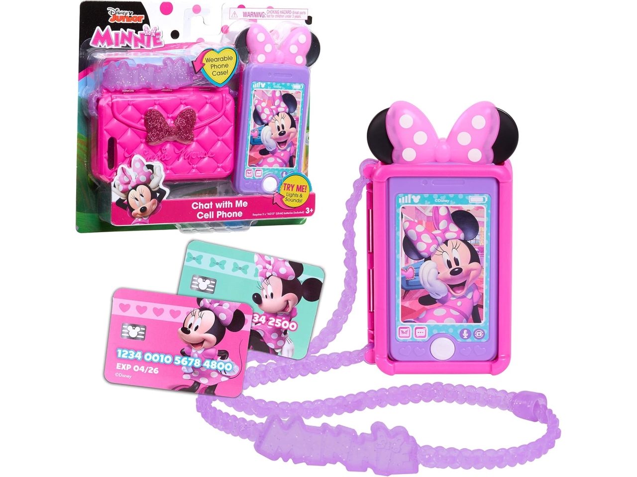 MINNIE MOUSE SET CELLULARE 89876 MINNIE MOUSE SET CELLULARE 89876