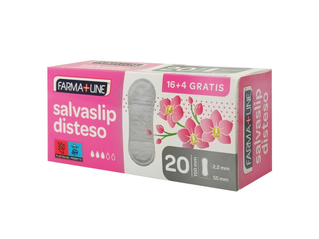 SALVASLIP STESO FARMALINE 20PZ SALVASLIP SAL5225A