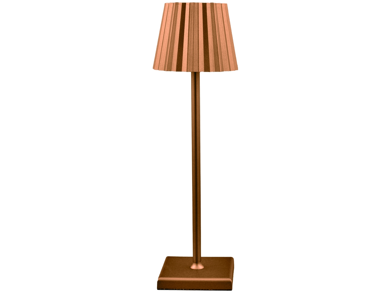 LAMPADA PLISSE PRO TOUCH MARRONE 10X10 H.38CM 1409 LAMPADA PLISSE PRO TOUCH MARRONE 10X10 H.38CM 1409