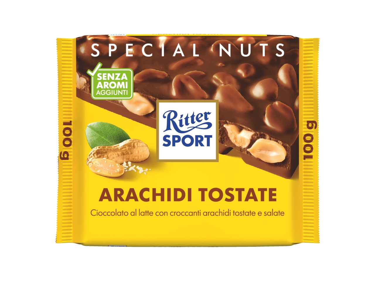 RITTER SPORT TAVOLET.ROASTED PEANUT 100GR 67061