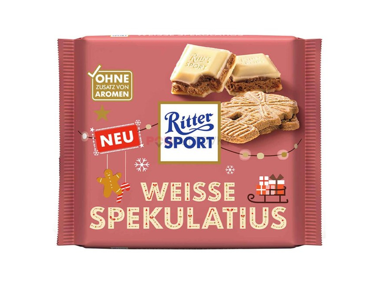 RITTER SPORT TAVOLET.WEISSE SPEKULATIUS 100GR 2900