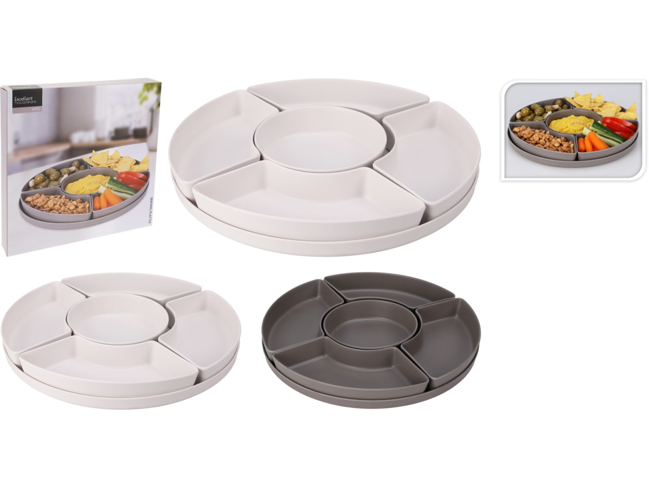 PIATTO MELAMINA CIOTOLE RIMOVIBILI 177602550 PIATTO MELAMINA CIOTOLE RIMOVIBILI 177602550