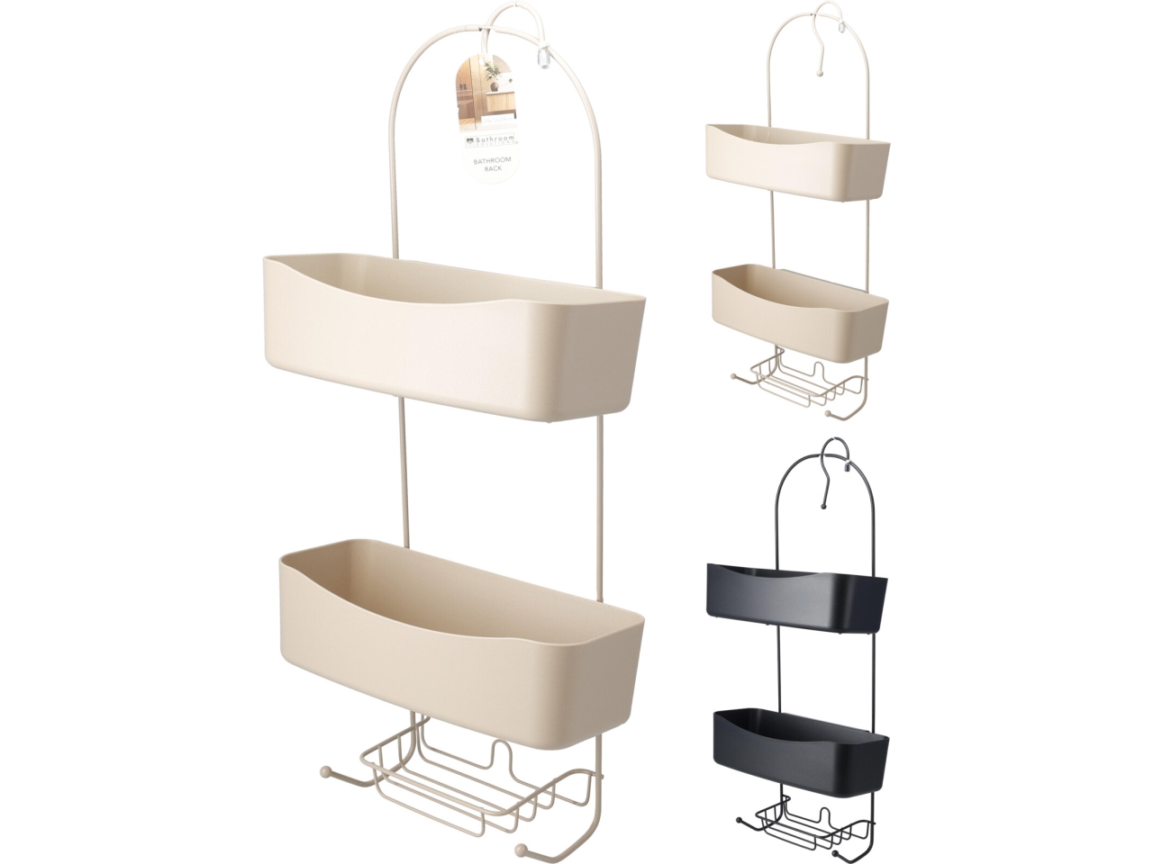 SCAFFALE BAGNO PP 24X59CM 2ASS C80653820 SCAFFALE BAGNO PP 24X59CM 2ASS C80653820