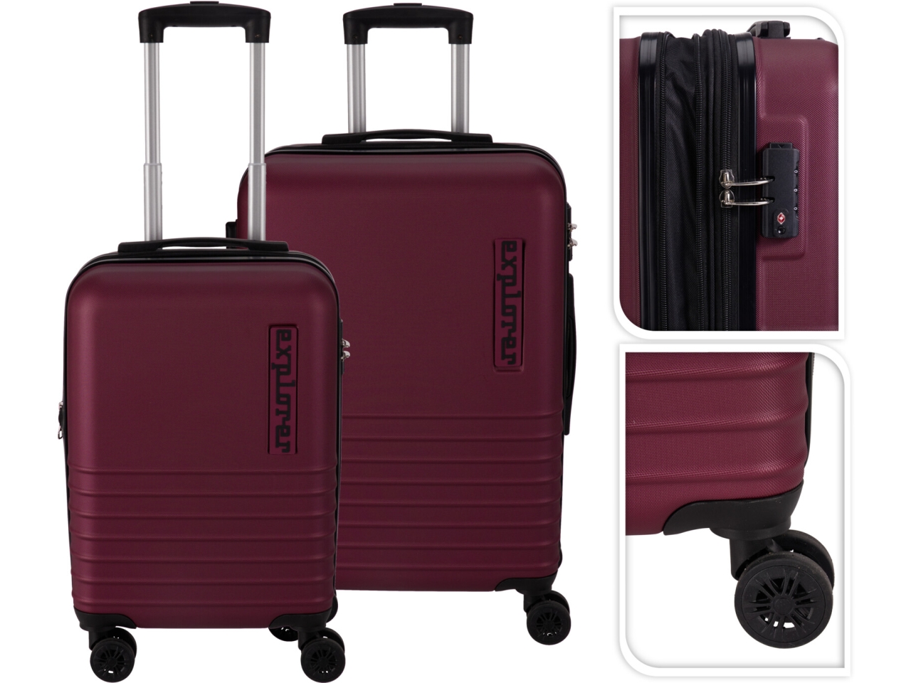 TROLLEY ABS 45/55CM SET DA 2 TROLLEY DG4700160 TROLLEY ABS 45/55CM SET DA 2 TROLLEY DG4700160