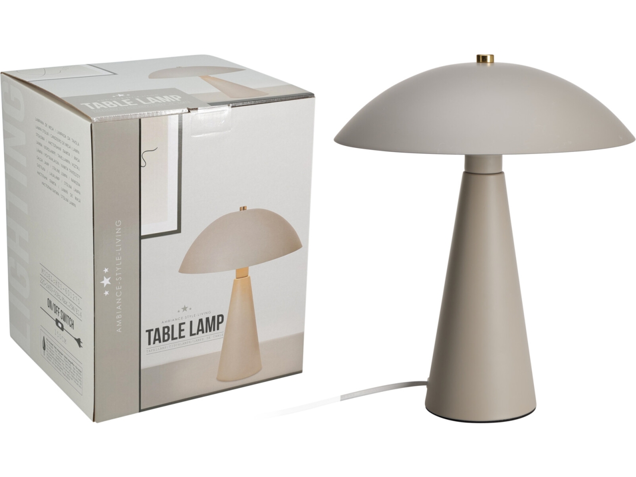 LAMPADA DA TAVOLO IRON SAND HZ1601270
