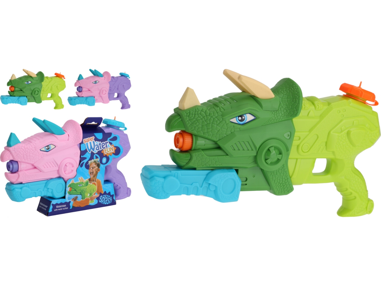 PISTOLA AD ACQUA 28CM IN 2 ASSORTIMENTI S34940790 PISTOLA AD ACQUA 28CM IN 2 ASSORTIMENTI S34940790