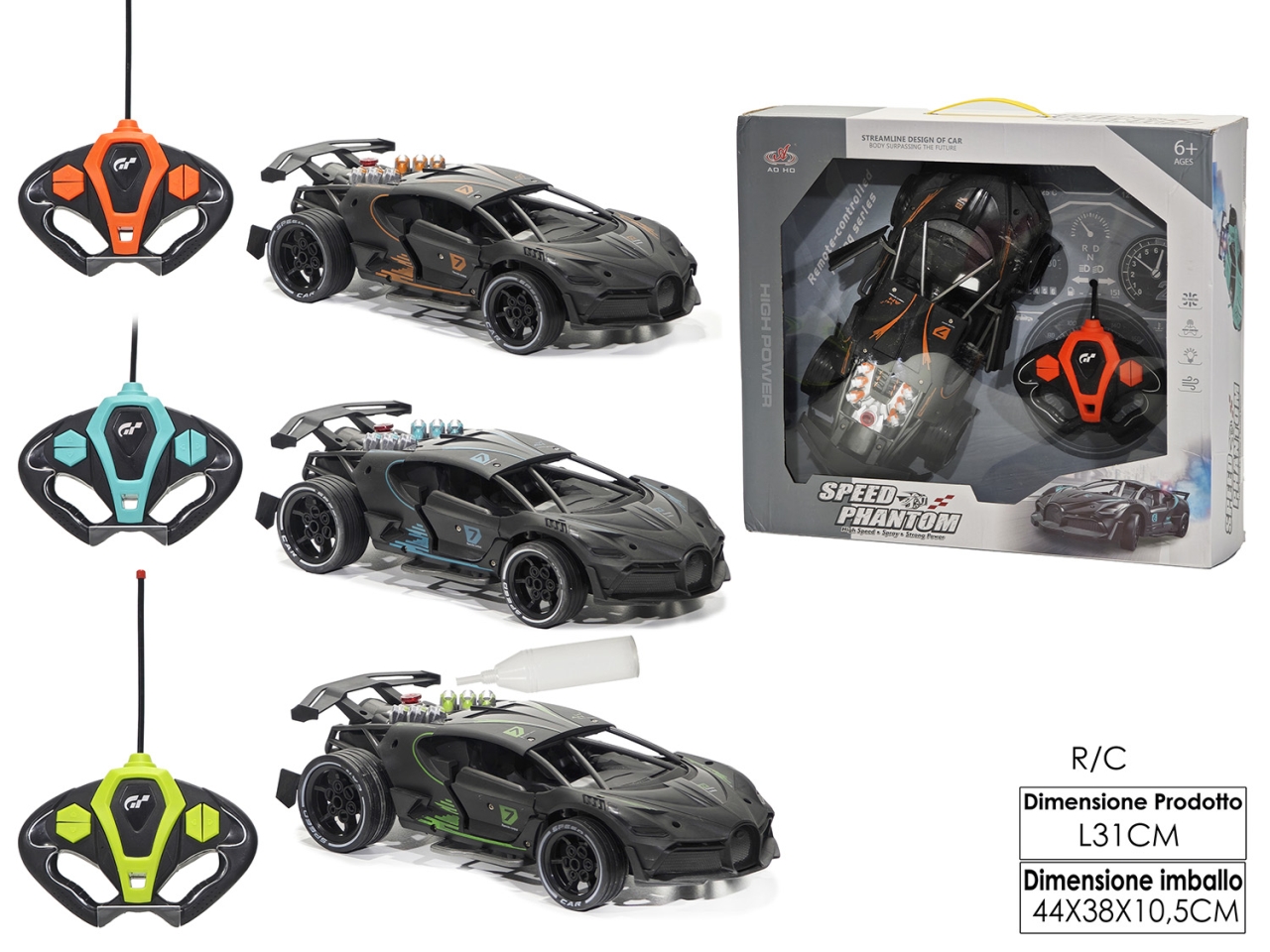 AUTO RADIOCOMANDO 3ASS 103433