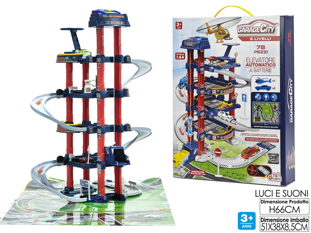 GARAGE CITY 6 LIVELLI 78PZ 122704