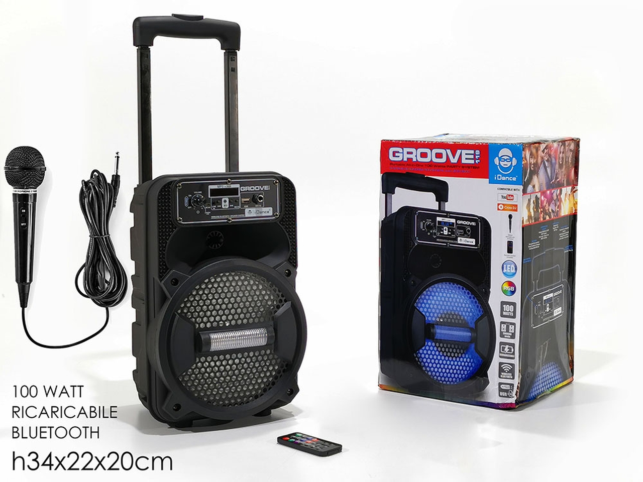 GROVE 119 KARAOKE CON MICROFONO 190010