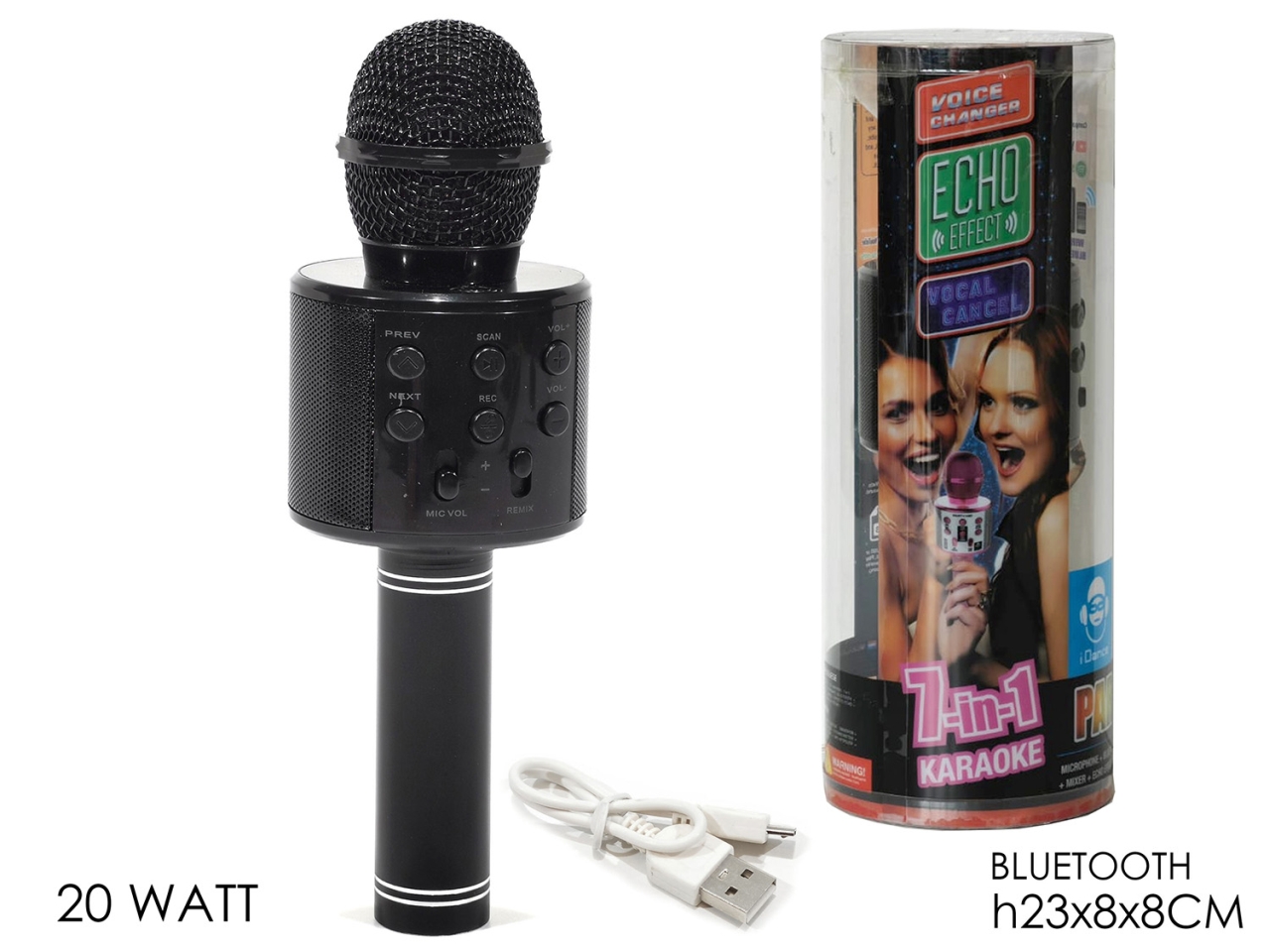 MICROFONO KARAOKE BLUETOOTH 190011