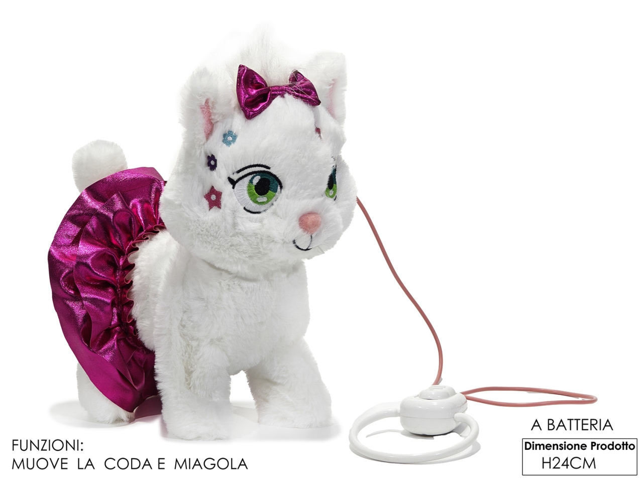 GATTO FILOGUIDATO B/O MOV/MUS 720523