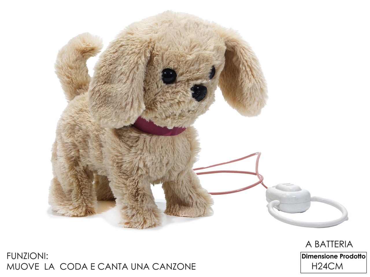 CANE FILOGUIDATO B/O MOV/MUS 720530 CANE FILOGUIDATO B/O MOV/MUS 720530