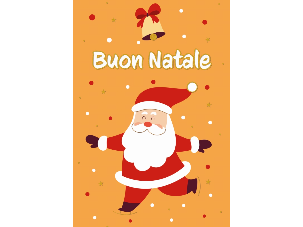 BIGLIETTO BUON NATALE C/BABBO N. NA50181BN/A