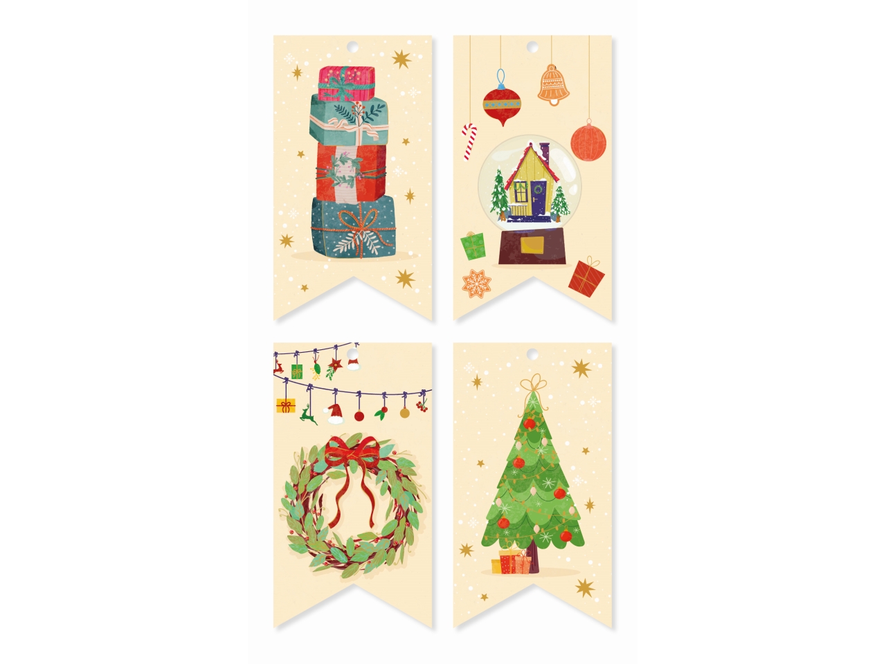 CHIUDIPACCO BUON NATALE 10PZ ASS. NA50198CP/100 CHIUDIPACCO BUON NATALE 10PZ ASS. NA50198CP/100