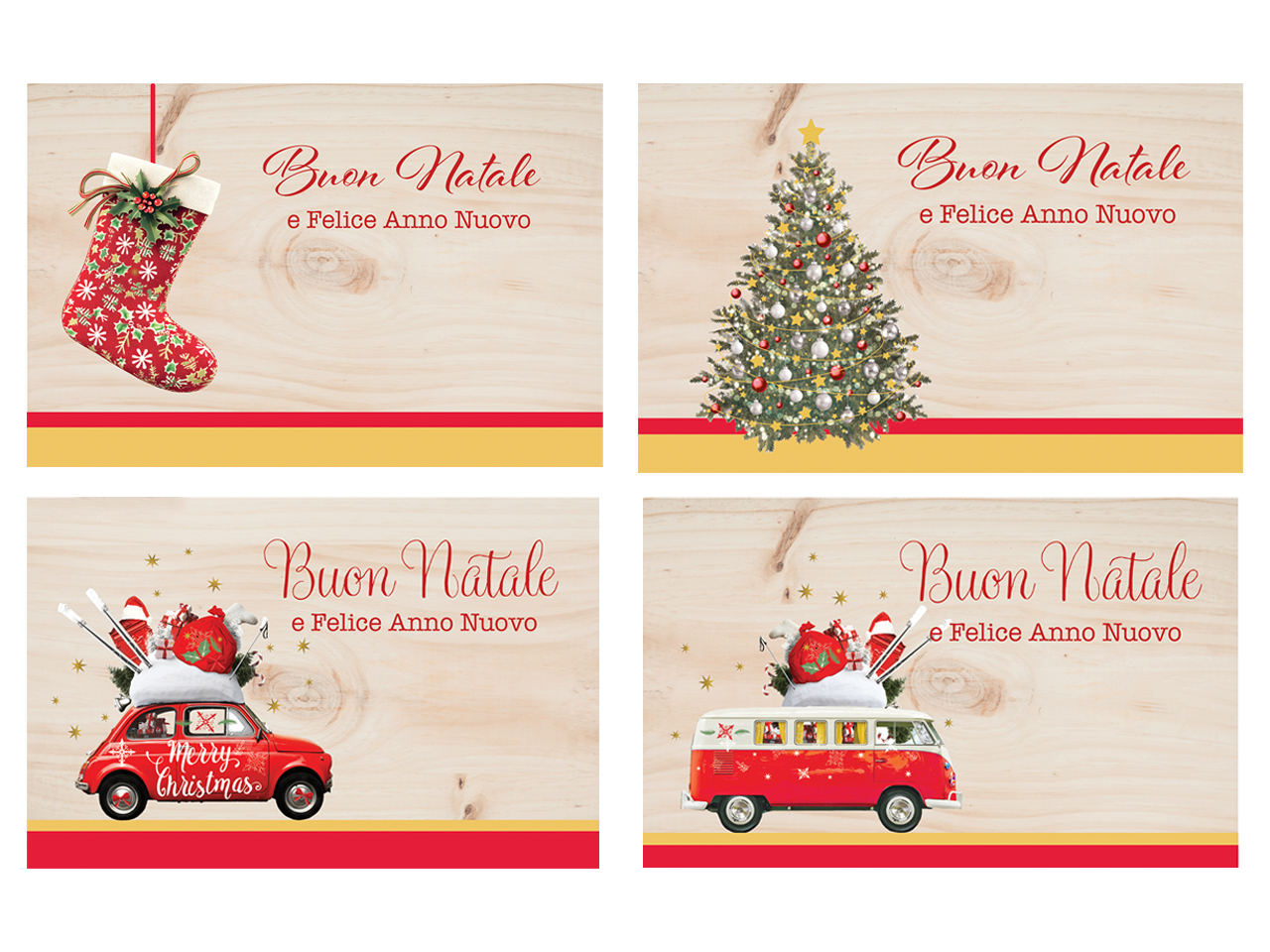 BIGLIETTI BUONE FESTE8,5X13,5CM100PZ ASS.LF40372F4 BIGLIETTI BUONE FESTE8,5X13,5CM100PZ ASS.LF40372F4