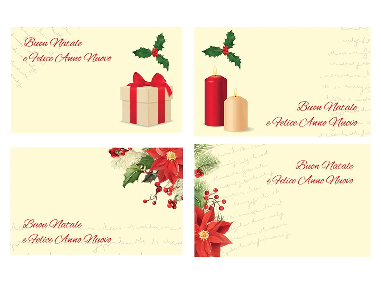 BIGLIETTI BUONE FESTE8,5X13,5CM100PZ ASS LF40371F4 BIGLIETTI BUONE FESTE8,5X13,5CM100PZ ASS LF40371F4