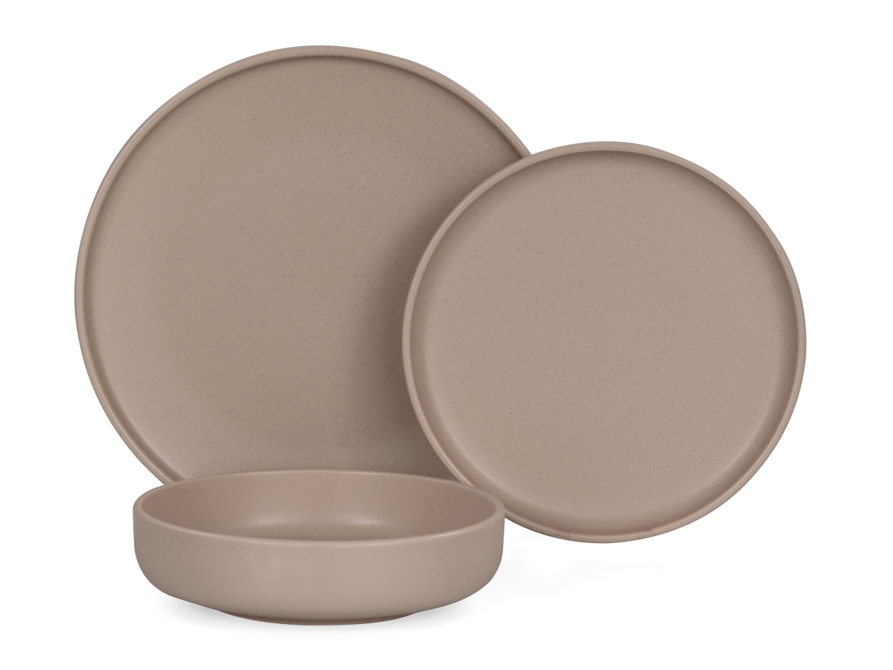 SET TAVOLA 18PZ SKANDIK SABBIA STONEWARE 0049430