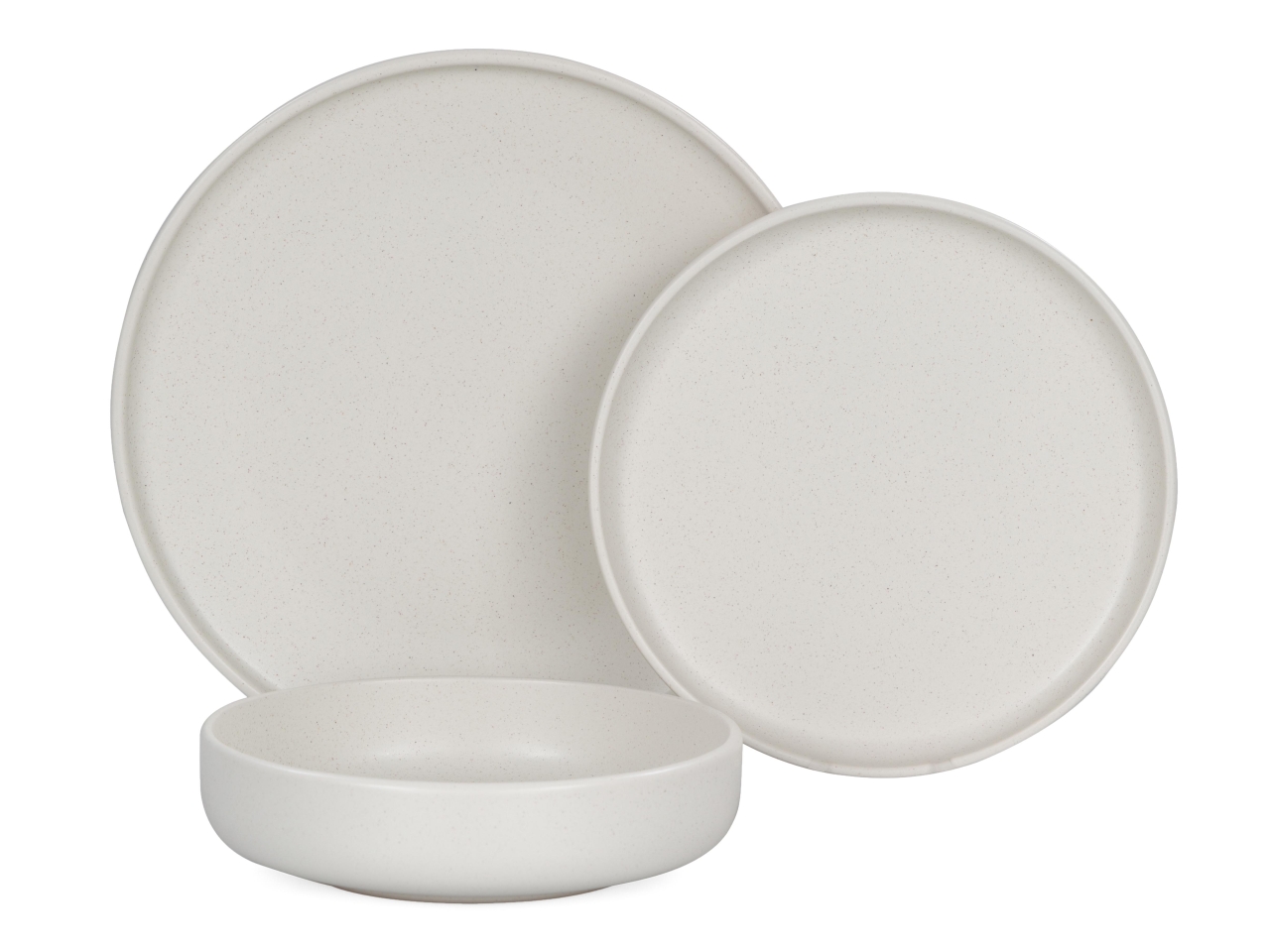 SET TAVOLA 18PZ SKANDIK BIANCO STONEWARE 0049429