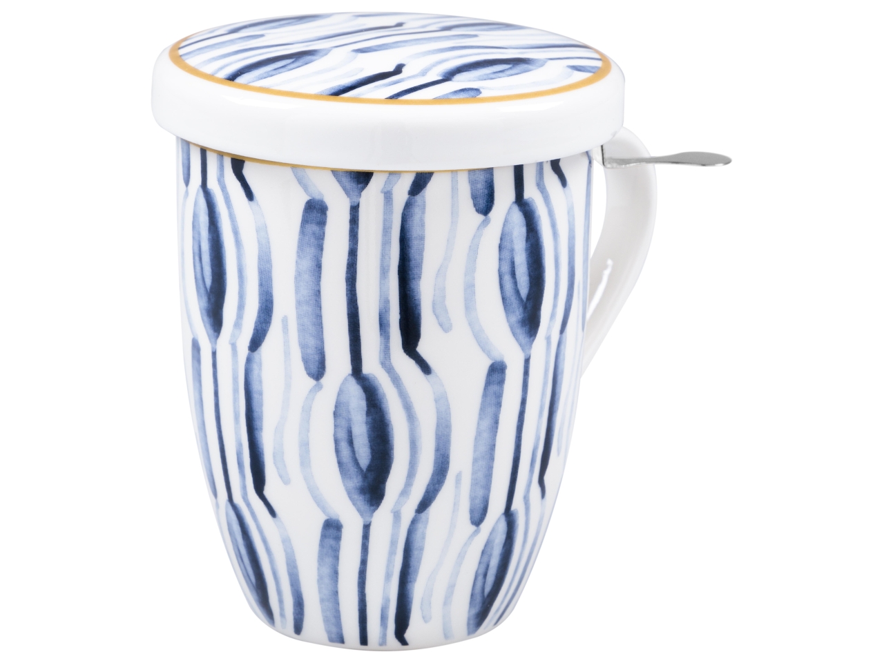 TISANIERA BLOOM 340ML C/FILTRO ACCIAIO 0050007